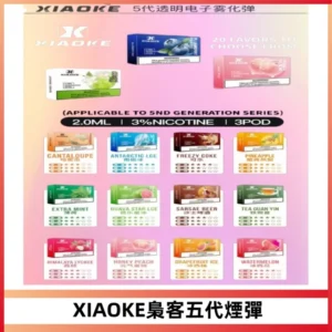 XIAOKE梟客五代煙彈 可替換式電子煙適配ILIA五代Relx六代